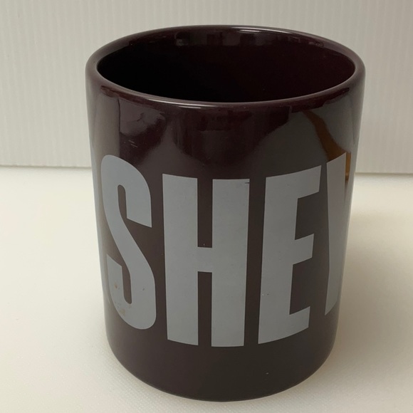 GALERIE HERSHEY’S Mug Wrap Lettering Chocolate Brown Silver - Picture 2 of 5